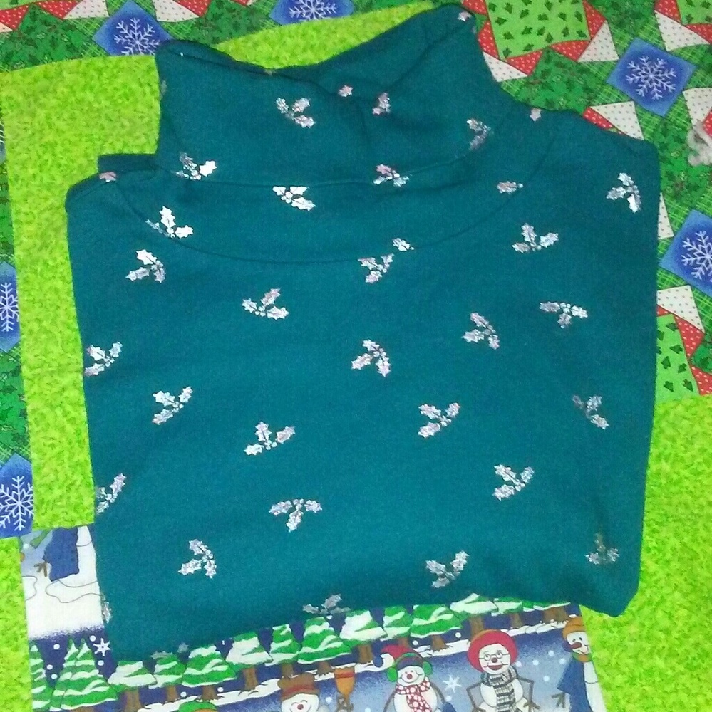 New holiday plus turtleneck from White Stag
